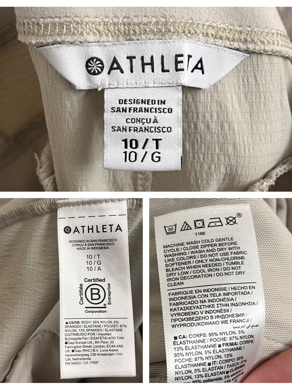 Athleta Trekkie North Joggers Size 10 Tall - Picture 12 of 13